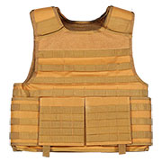 Nuprol PMC Plate Carrier Molle Modularweste tan