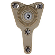 IMI Defense SBA-2 Adapter Safariland Zubehr auf Roto Retention System tan