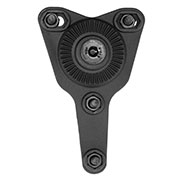 IMI Defense SBA-2 Adapter Safariland Zubehr auf Roto Retention System schwarz