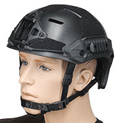 Thumbnail Farbe WoSport Airsoft Helm MK Training Style mit NVG Mount und seitlichen Rails verstellbar schwarz