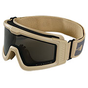 Thumbnail Farbe Nuprol Battle Visor Dual Lens Eye Protection Airsoft Helmbrille / Schutzbrille tan / rauch