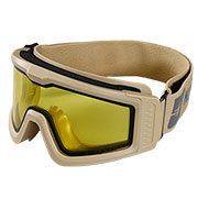 Thumbnail Farbe Nuprol Battle Visor Dual Lens Eye Protection Airsoft Helmbrille / Schutzbrille tan / gelb