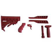 Steambow Customizing Kit fr AR-6 Stinger II rot Schultersttze, Griffschalen, Abzug...