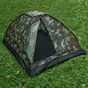 Mil-Tec Kuppelzelt Premium fr 2 Personen woodland