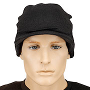 Thumbnail Farbe US Watch Cap mit Schirm Wolle schwarz