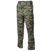 MFH Army Hose Ripstop BDU-Style digital woodland