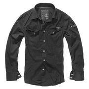 Brandit Hemd SlimFit Shirt schwarz