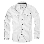 Brandit Hemd Slim Fit Shirt wei