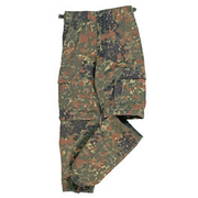 Mil-Tec US Zip-Off BDU Hose Kids flecktarn