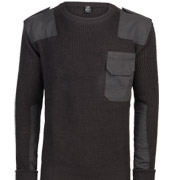 Brandit BW Pullover Strick schwarz