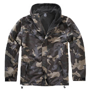 Brandit Jacke Windbreaker Frontzip darkcamo