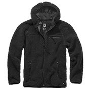 Brandit Jacke Teddyfleece Worker schwarz