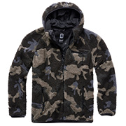 Brandit Jacke Teddyfleece Worker darkcamo