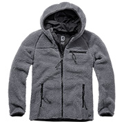 Brandit Jacke Teddyfleece Worker anthrazit