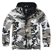 Brandit Sommer Windbreaker Ripstop mit Frontzip urban