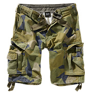 Brandit Vintage Shorts swedish camo