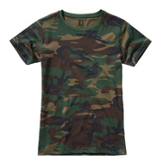 Brandit Ladies T-Shirt woodland