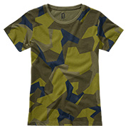 Brandit Ladies T-Shirt swedish camo