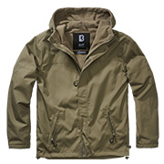 Brandit Jacke Windbreaker Ripstop mit Frontzip oliv