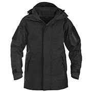 Mil-Tec Jacke Nsseschutz mit Fleecejacke Gen. II schwarz