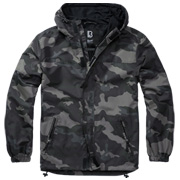 Brandit Sommer Windbreaker mit Frontzip darkcamo