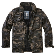 Brandit M65 Jacke Giant Ripstop darkcamo mit herausnehmbarem Futter