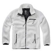 Brandit Fleecejacke Teddyfleece Jacket wei