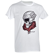 Defcon 5 T-Shirt Skull with Helmet wei