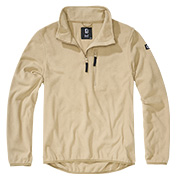 Brandit Fleece Troyer camel