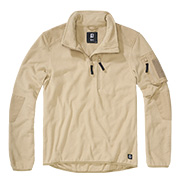 Brandit Fleece Troyer Ripstop camel