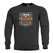 Pentagon Sweatshirt Hawk Train Your Passion schwarz