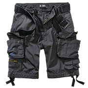 Brandit Cargoshorts Savage Ripstop schwarz