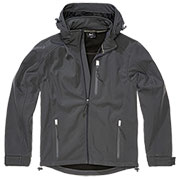 Brandit Softshelljacke Hurricane anthrazit