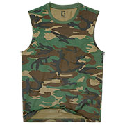 Brandit sleeveless T-Shirt woodland