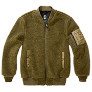 Brandit Sherpa Jacke MA1 oliv