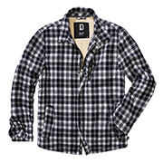 Brandit Sherpa Jacke Classic wei/schwarz kariert