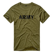 Brandit T-Shirt Army oliv