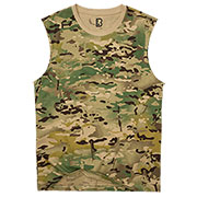 Brandit sleeveless T-Shirt tactical camo