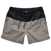 Thumbnail Farbe Brandit Swimshorts Basic Badehose schwarz-grau