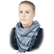 Thumbnail Farbe 101 INC PLO Schal Shemag extrafein gewebt jeansblau