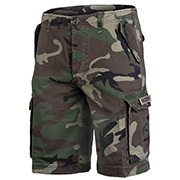 Paratrooper Shorts washed woodland