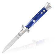 Haller Springmesser Stiletto blau