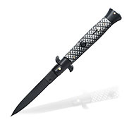 Haller Springmesser Stiletto Carbonfiber Look schwarz