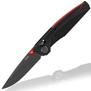 ANV Knives Einhandmesser A100 MagnaCut Stahl schwarz inkl. Grtelclip