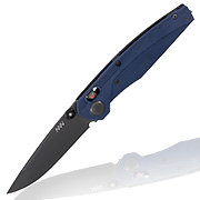 ANV Knives Einhandmesser A100 Sleipner Stahl blau inkl. Grtelclip