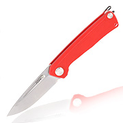 ANV Knives Taschenmesser Z200 G10 Sleipner Stahl rot/stonewash inkl. Grtelclip