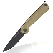 ANV Knives Taschenmesser Z200 G10 Sleipner Stahl oliv inkl. Grtelclip