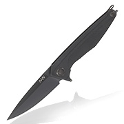 ANV Knives Einhandmesser Z300 G10 Sleipner Stahl schwarz inkl. Grtelclip