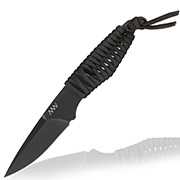 ANV Knives Neck Knife P100 Sleipner Stahl Cerakote schwarz inkl. Kydex Scheide
