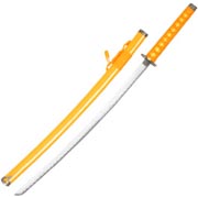 Tole 10 Imperial Katana orange inkl. Scheide